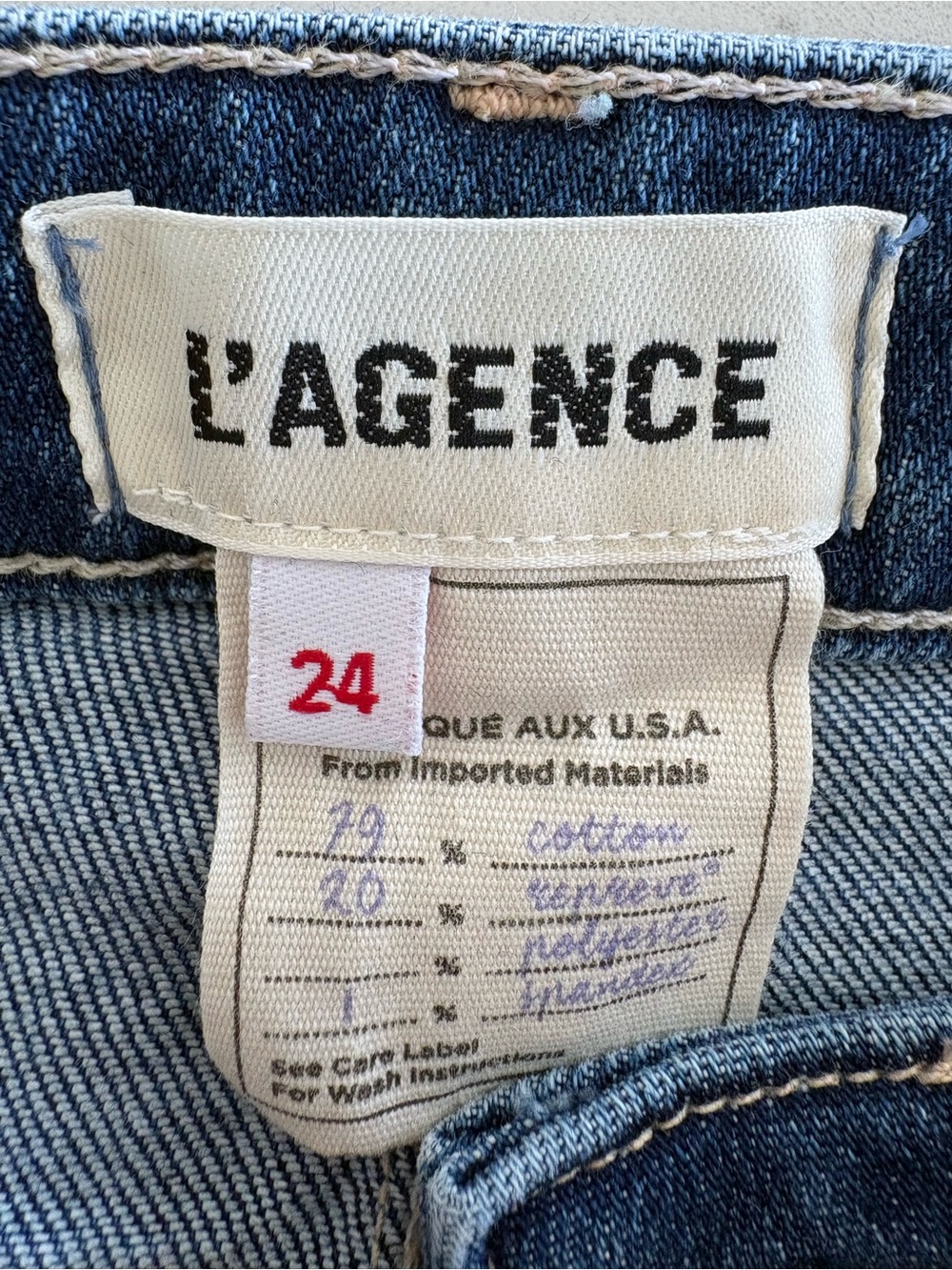 L’Agence Ruth Straight Leg Jean - Picture 10 of 11